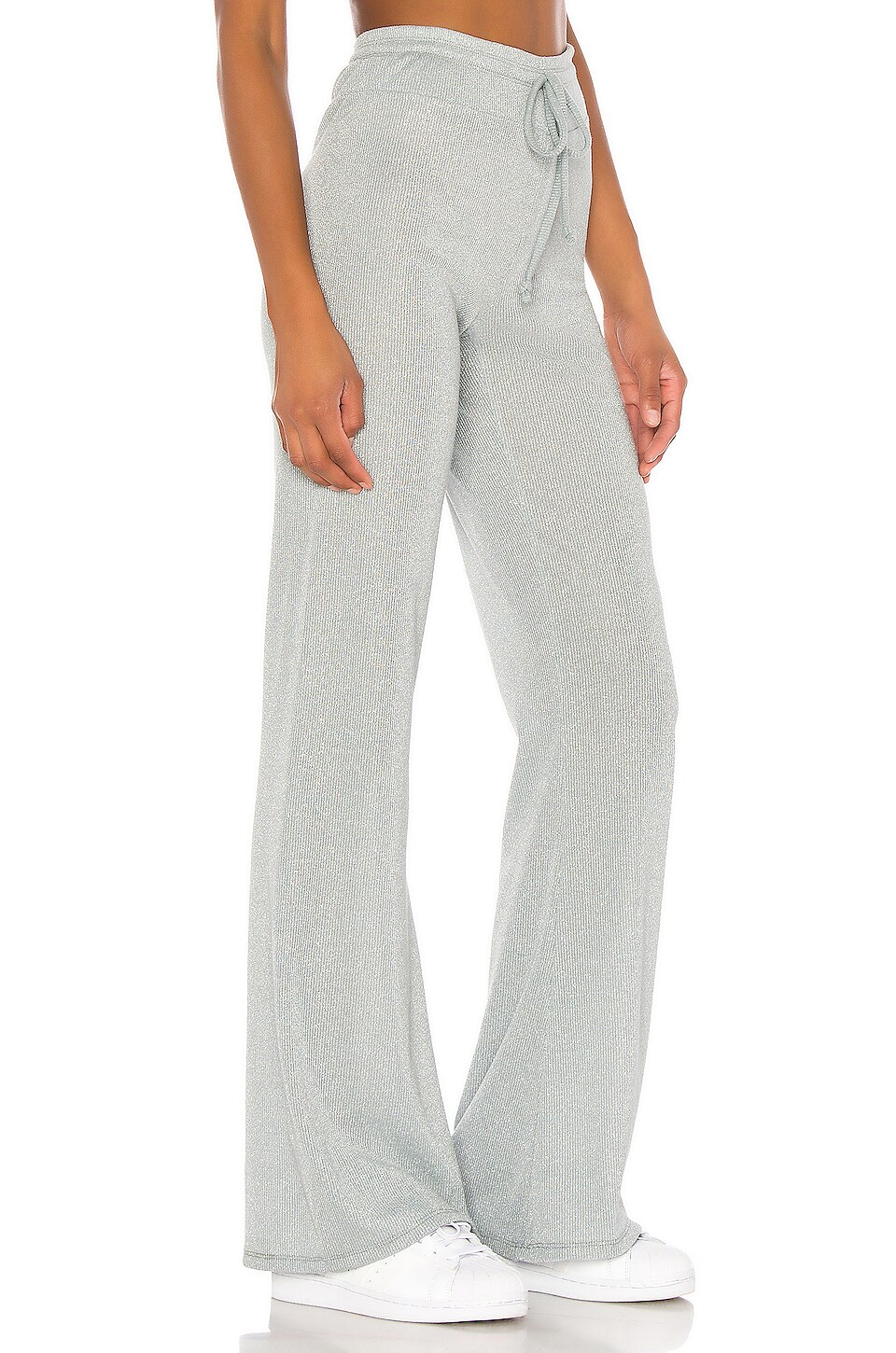 BEACH RIOT Riot Lounge Pant in Silver | REVOLVE