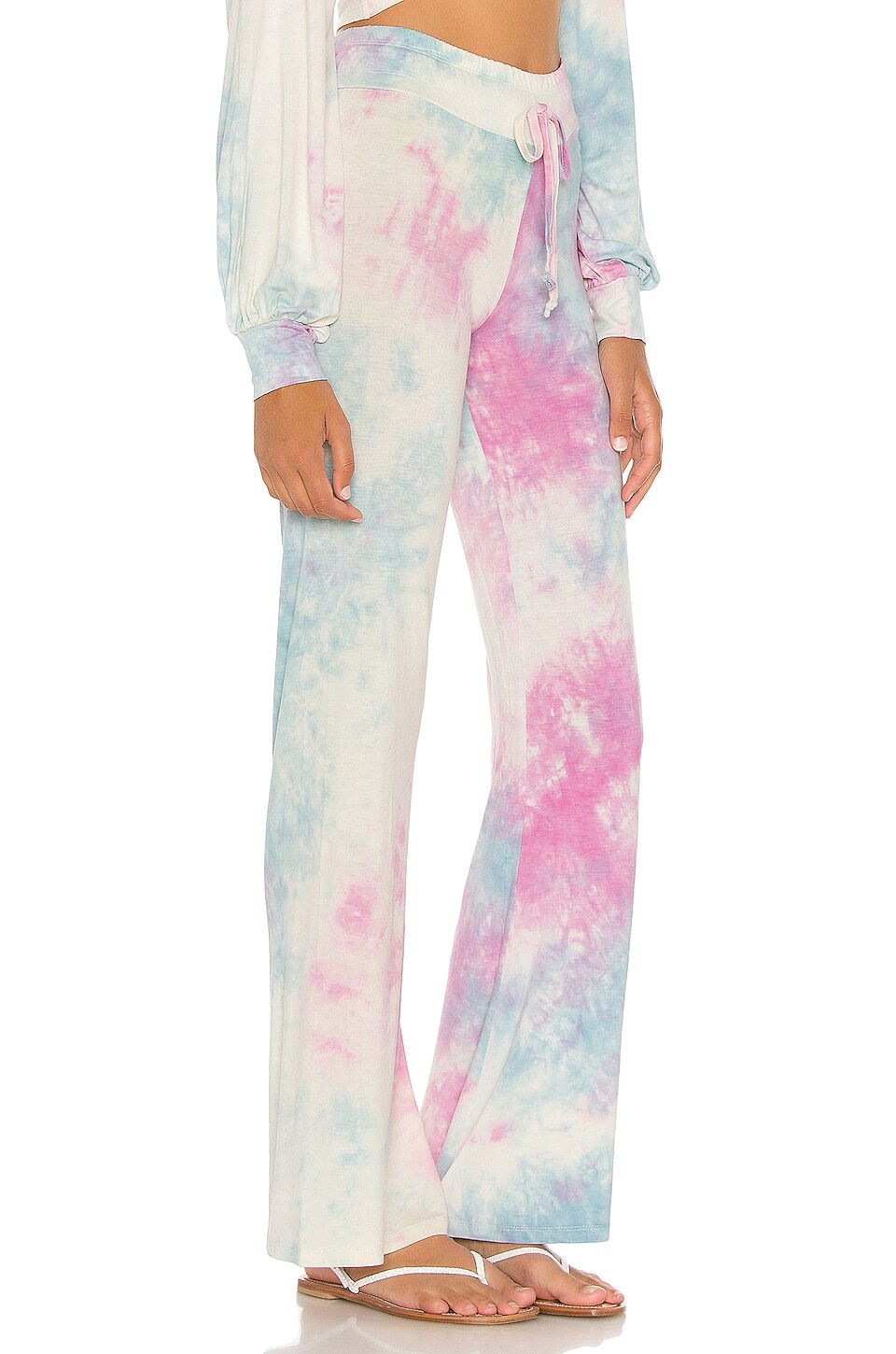 BEACH RIOT Riot Lounge Pant in Light Tie Dye | REVOLVE