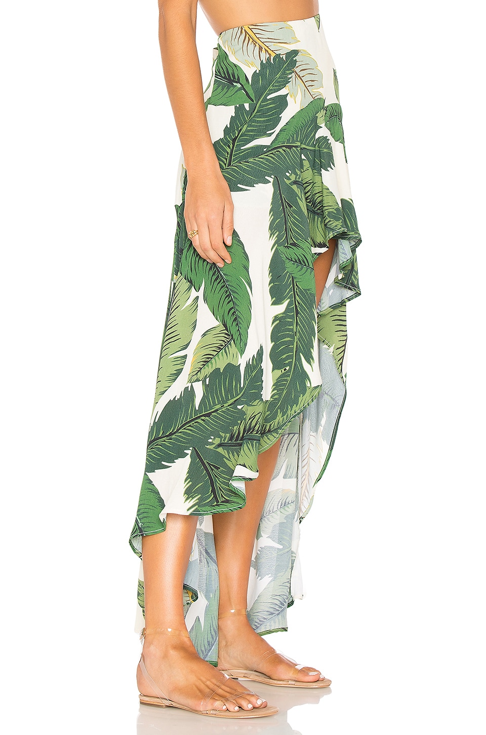 BEACH RIOT Rachel Skirt in Palm