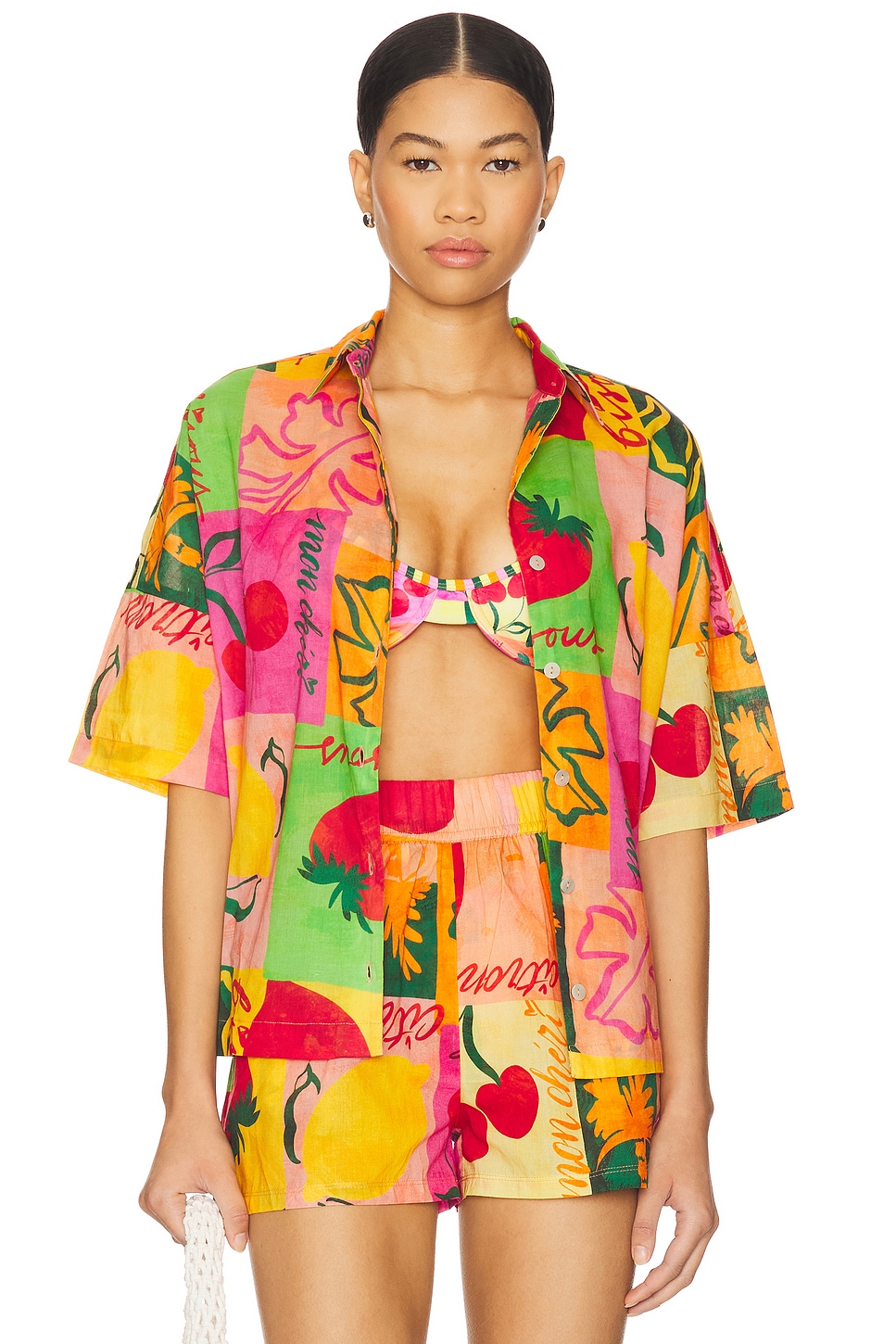 BEACH RIOT NAIDA トップ - Fruit Market | REVOLVE