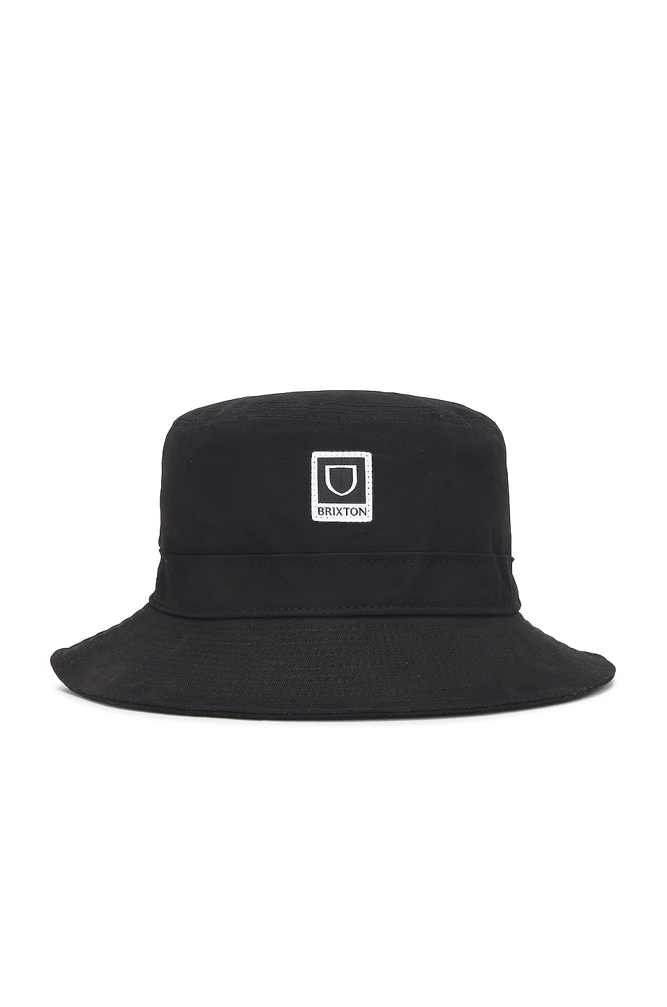 Brixton Women's Pledge Bucket Hat – Classic Black Structured Short