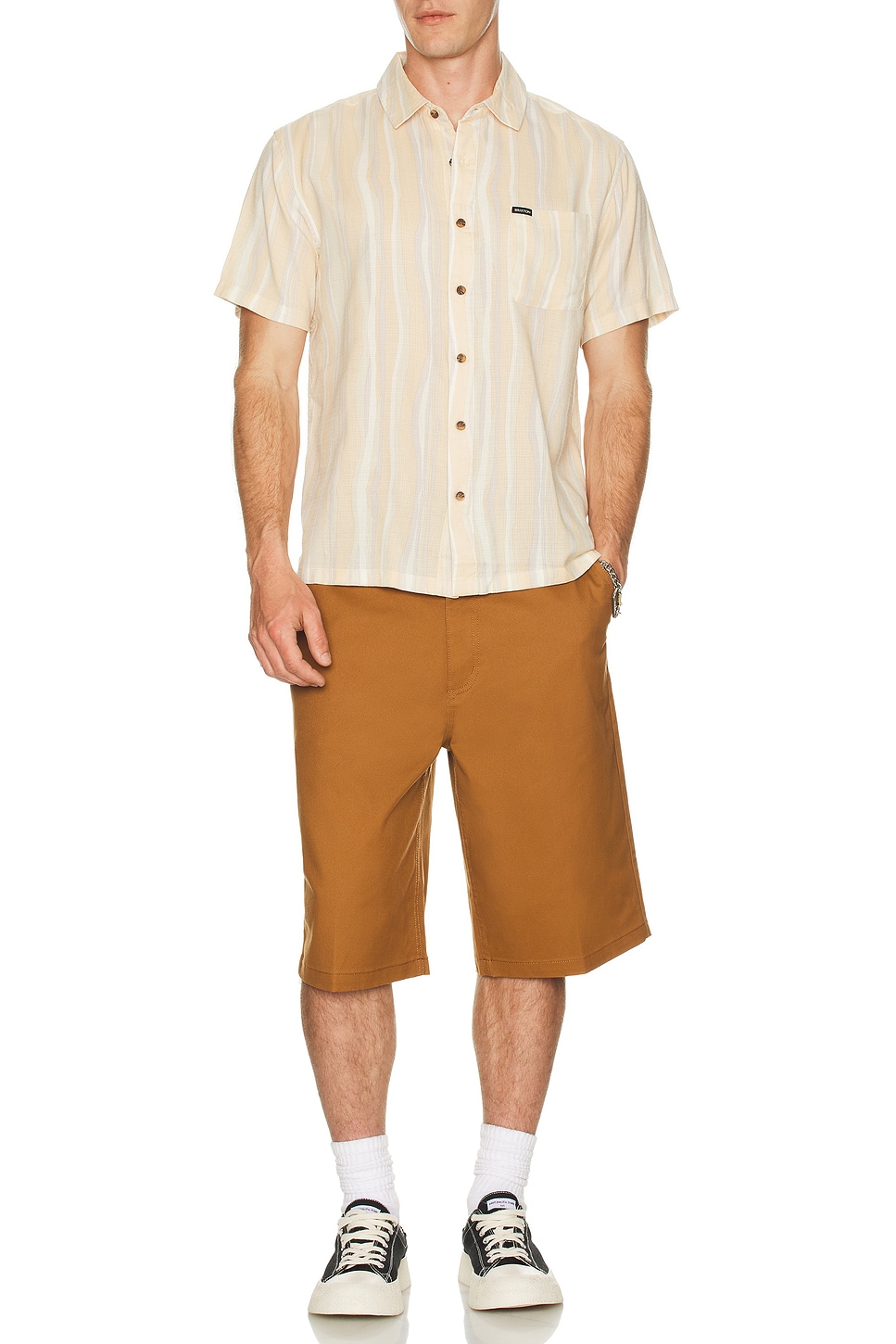 Choice Chino Baggy Short - Thumbnail 4
