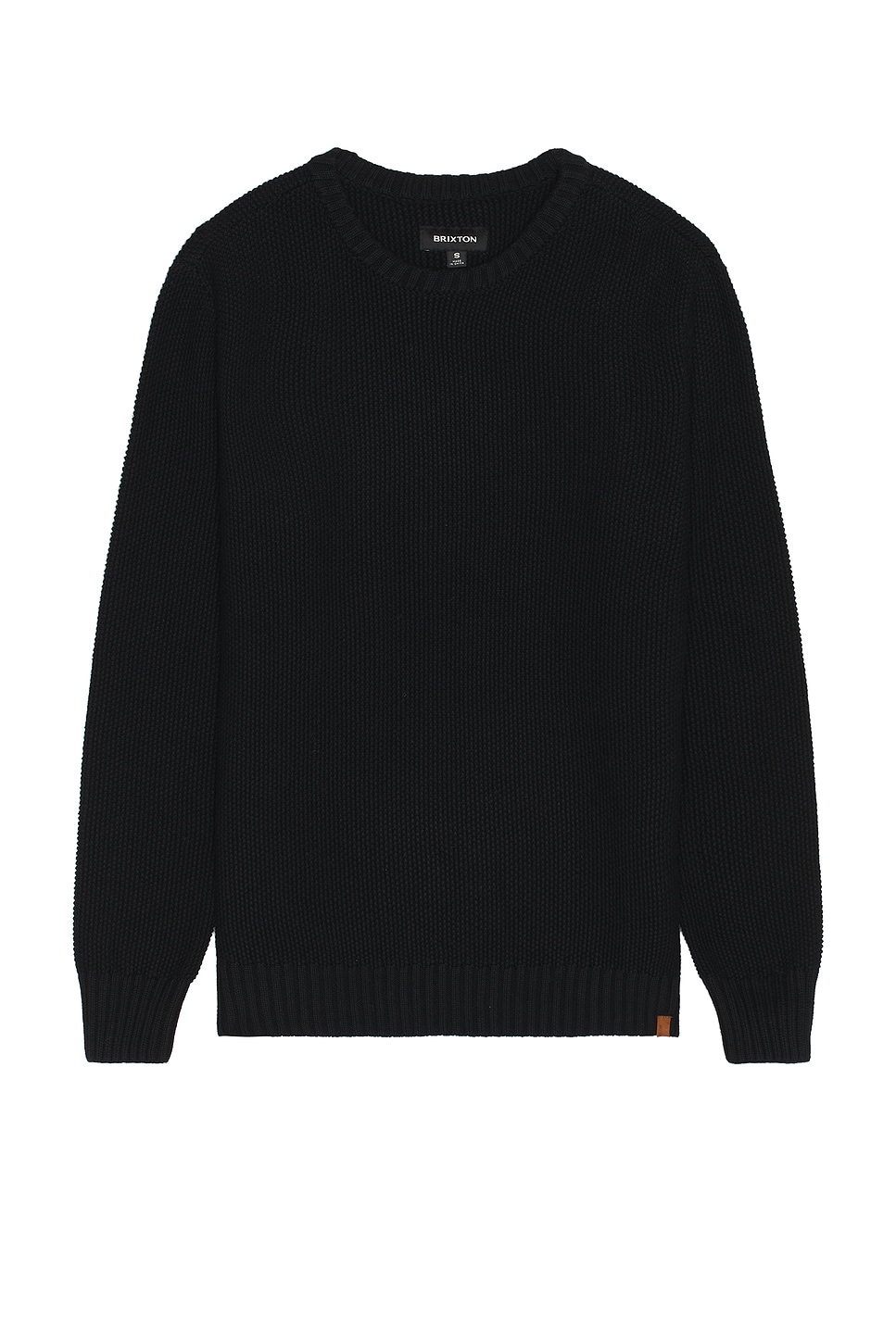 Brixton Jacques Waffle Knit Sweater in Black | REVOLVE Brixton Jacques Waffle Knit Sweater in Black | REVOLVE