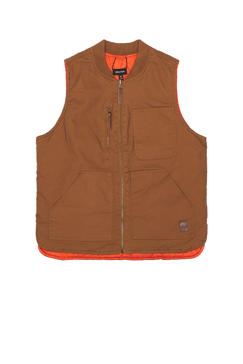 低価格 Brixton Abraham ダックキャンバス ベスト リバーシブル Vest