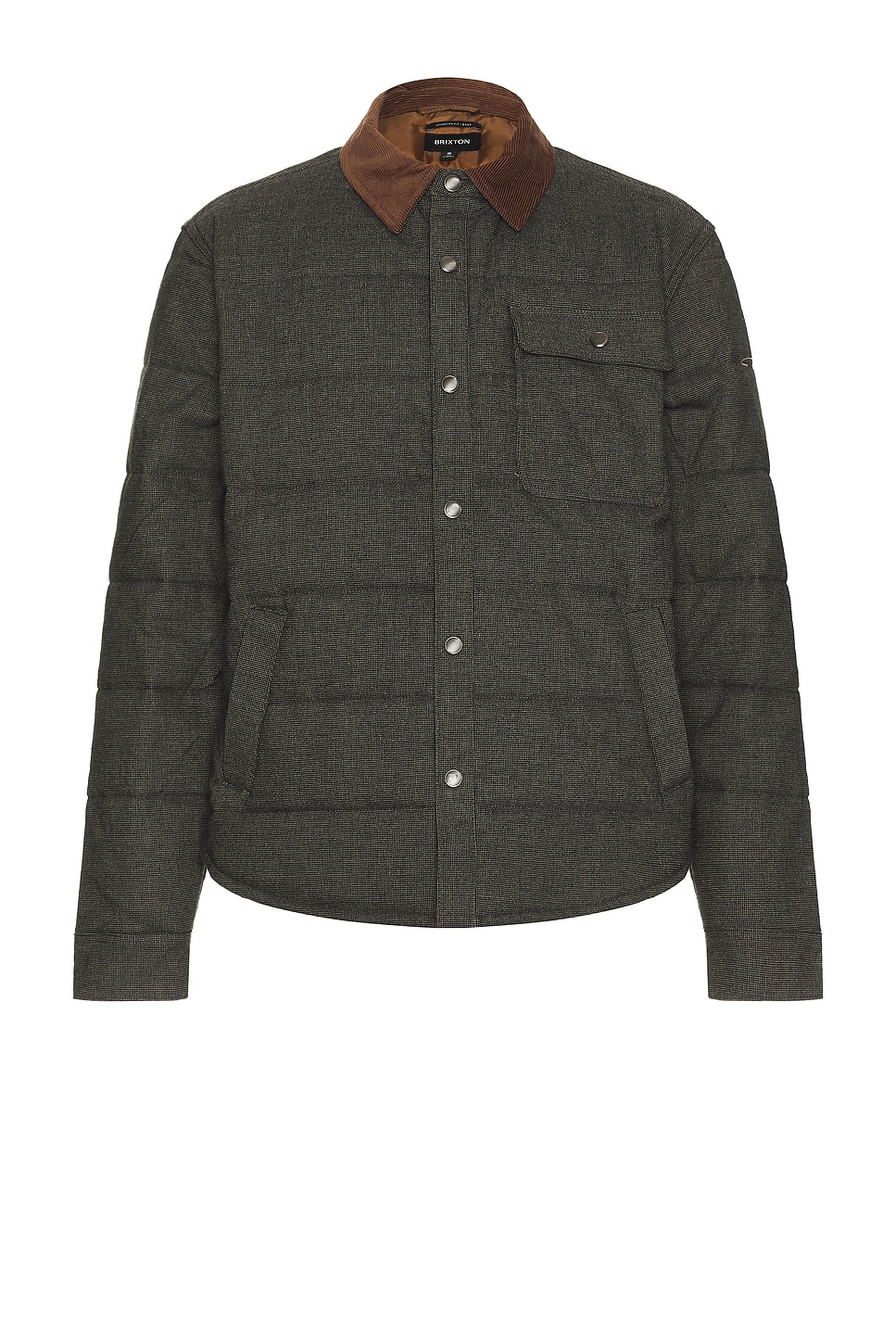 Donegal Wool Tweed Walking Jacket - Olive