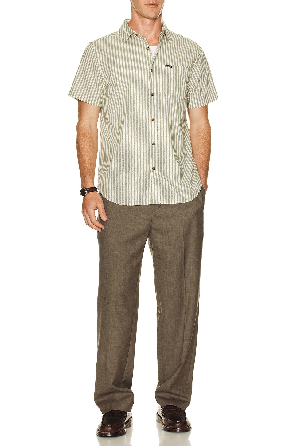 Charter Print Short Sleeve Shirt