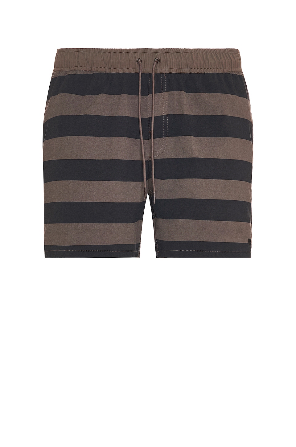 Brixton Voyage Short in Black & Charcoal