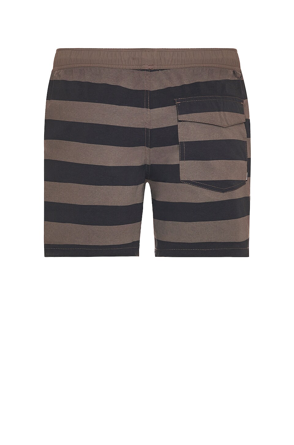 Brixton Voyage Short in Black & Charcoal