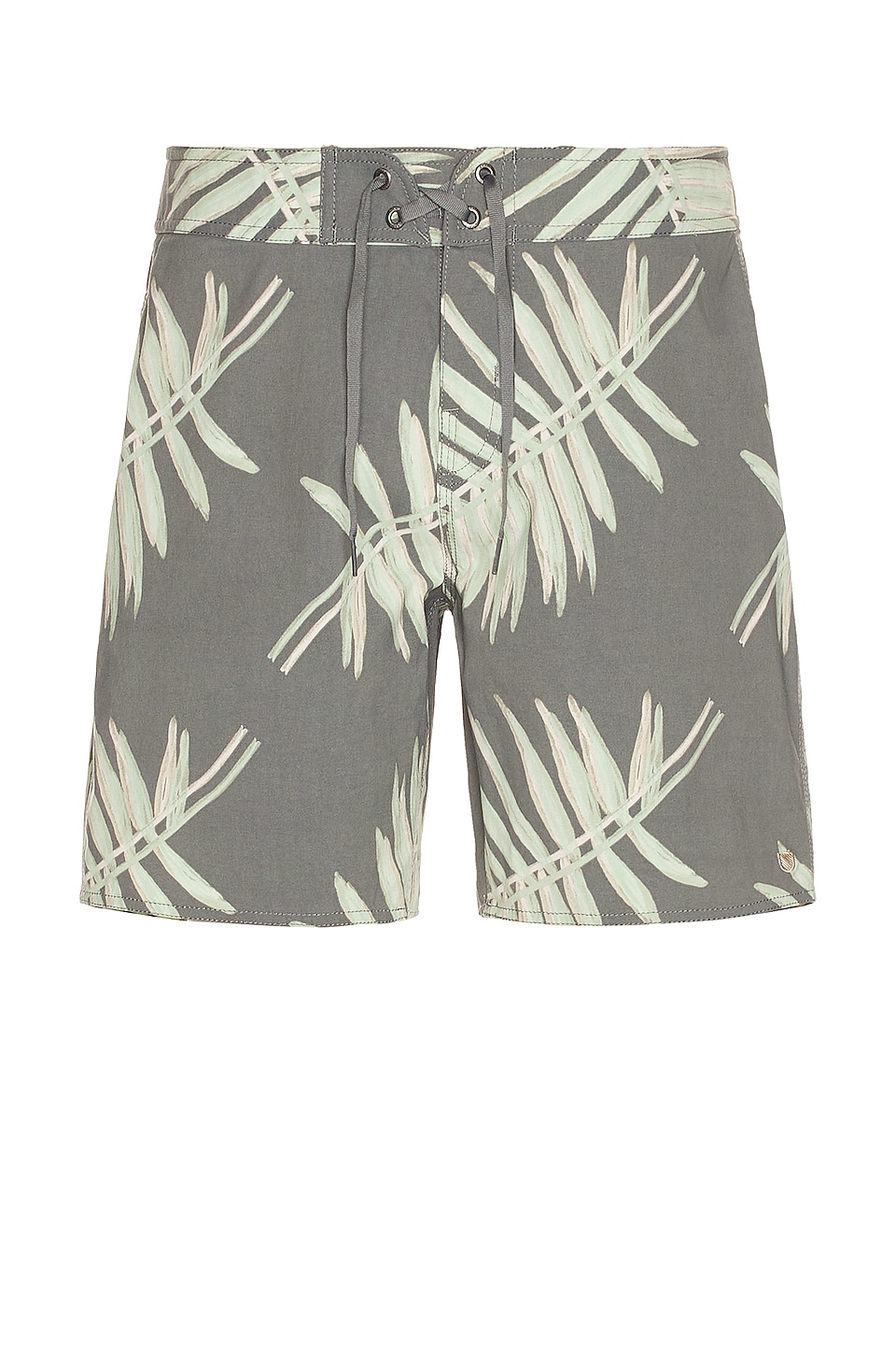 Brixton Temple Swim Trunk in Charcoal