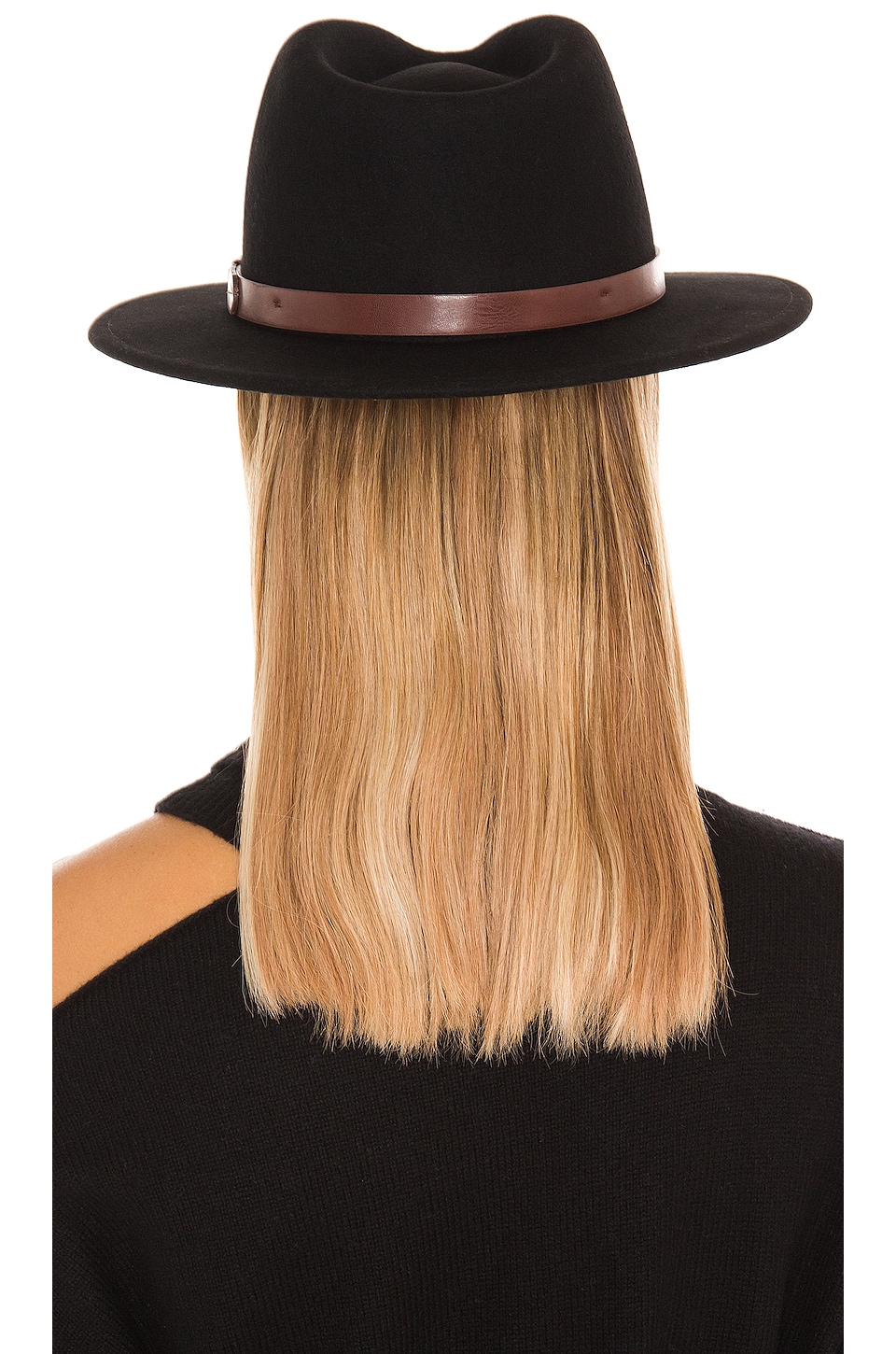 Brixton Messer Fedora in Black