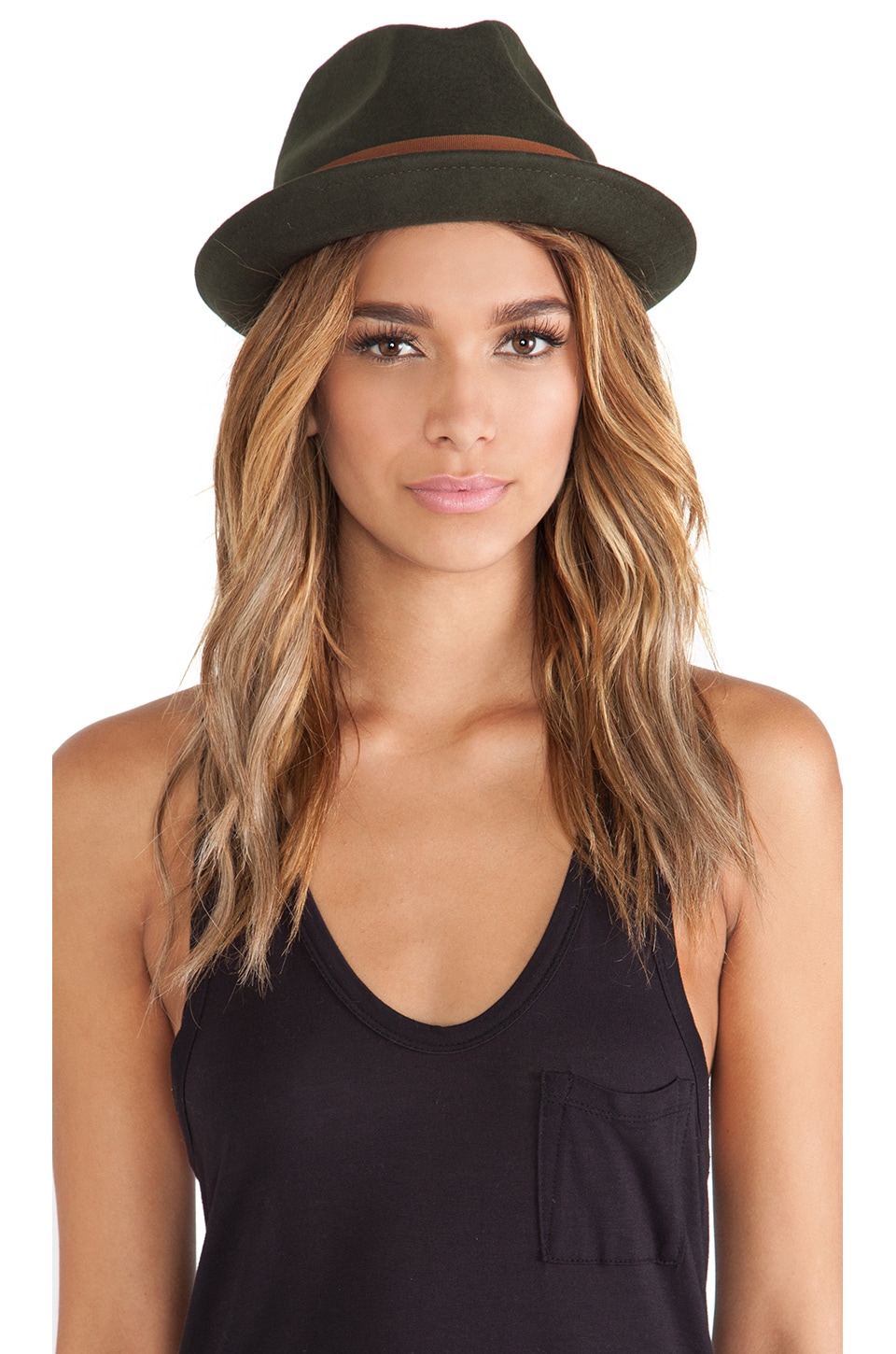 brixton gain fedora hat