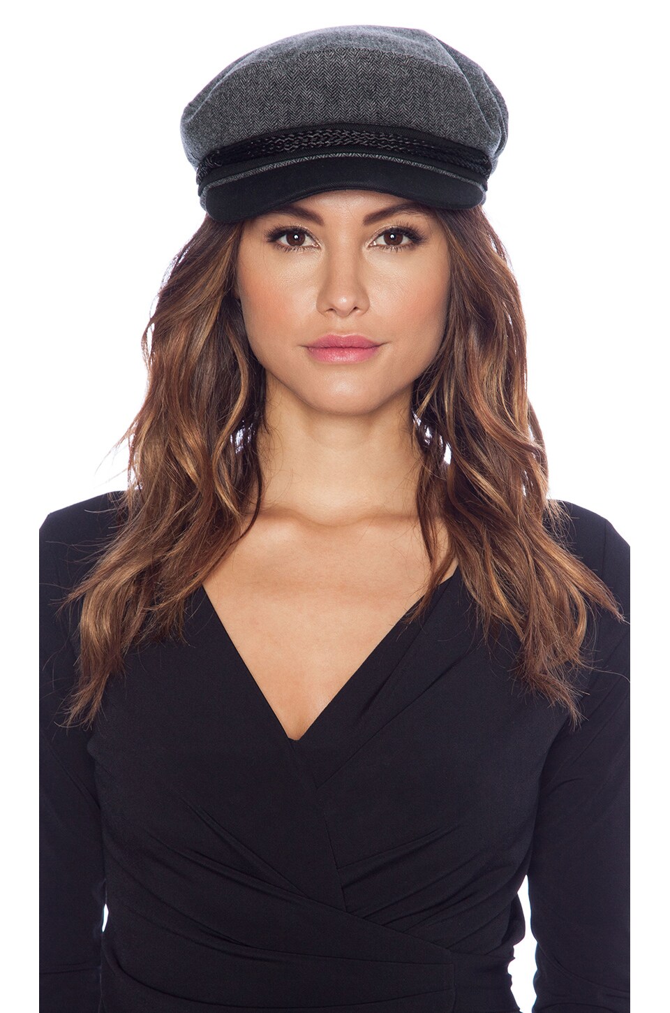 Brixton КЕПКА FIDDLER в цвете Grey & Black | REVOLVE