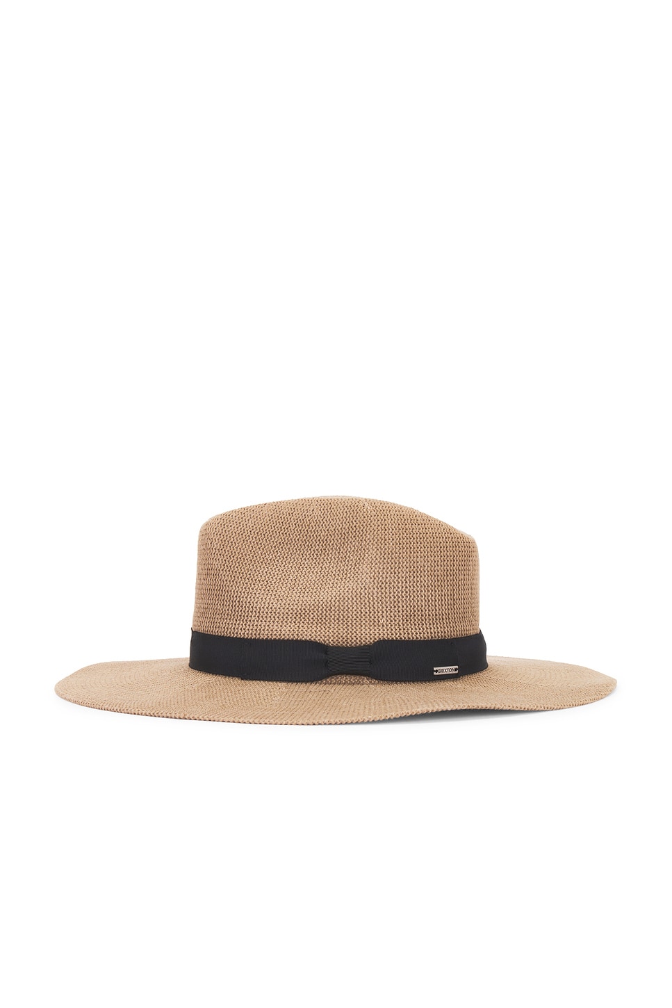 Brixton Lyons Knit Packable Hat in Dark Tan & Black | REVOLVE