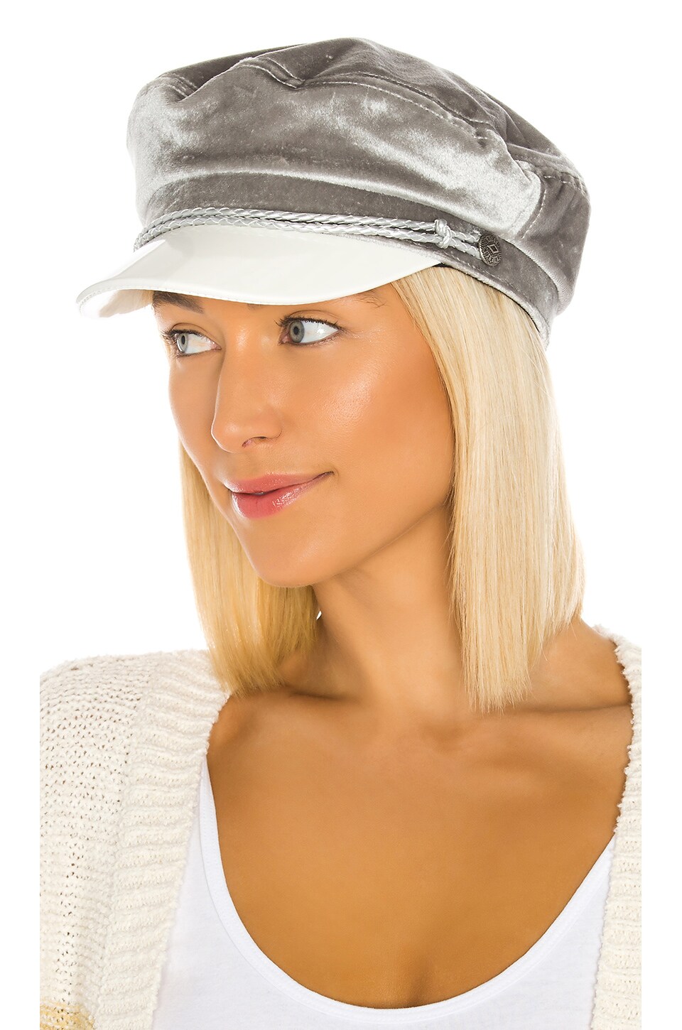 Brixton Ashland Cap in Aluminum | REVOLVE