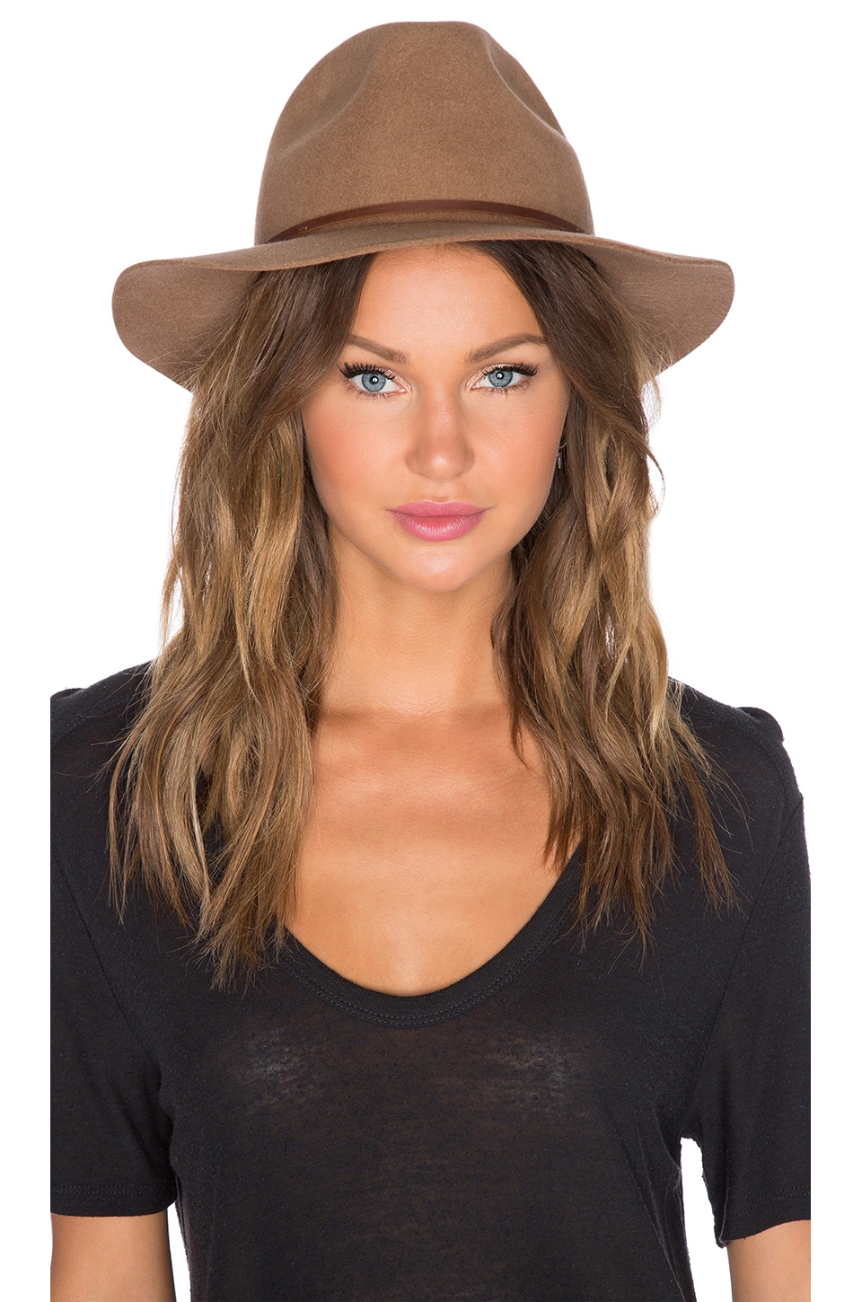 brixton wesley wool fedora