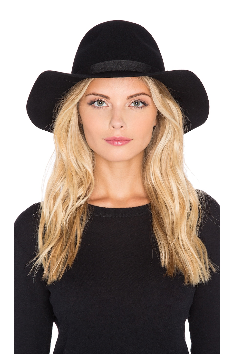 Brixton Dalila Hat in Black | REVOLVE