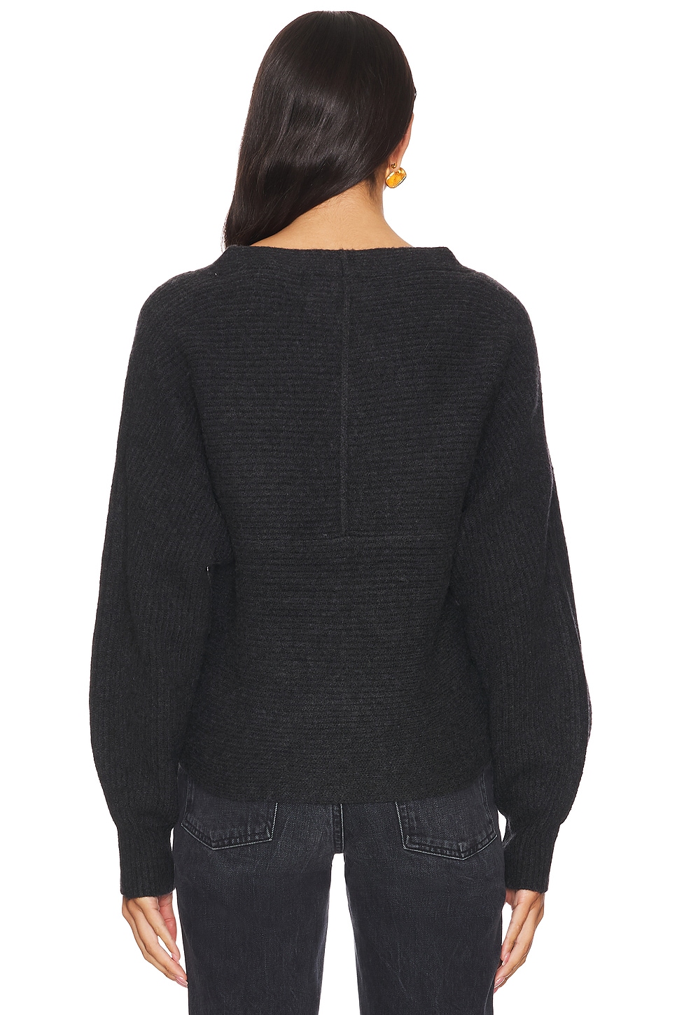 Hughes Wrap Front Sweater - Thumbnail 3