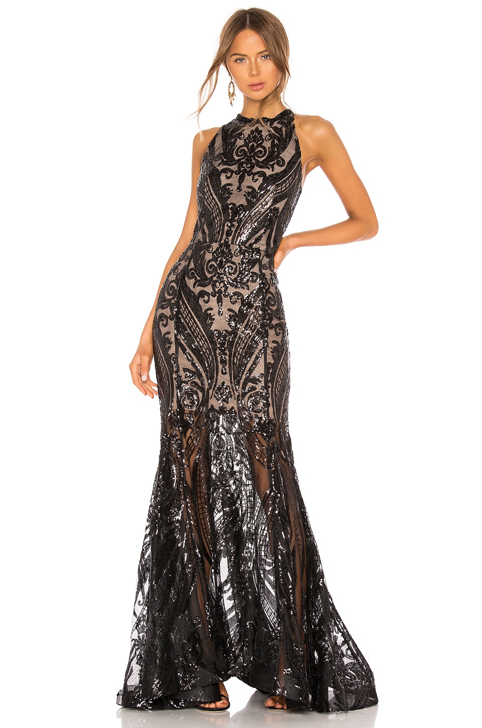 bronx and banco bohemian gown