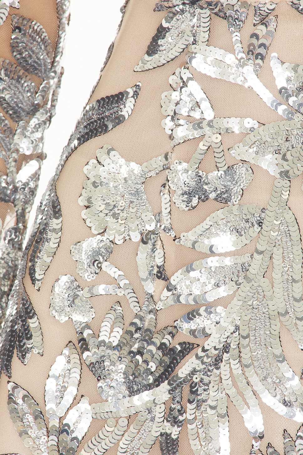 Bronx Banco Long Sleeve Sequin Mini Dress