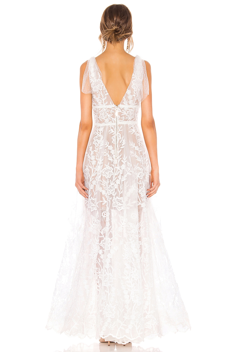 Bronx and Banco Tunisia Bridal Gown in White | REVOLVE