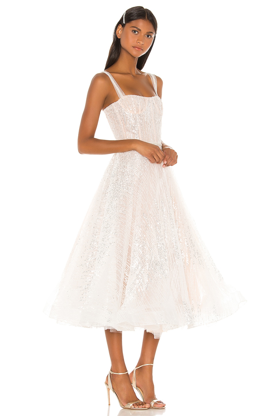 Bronx and Banco Mademoiselle Bridal Midi Dress