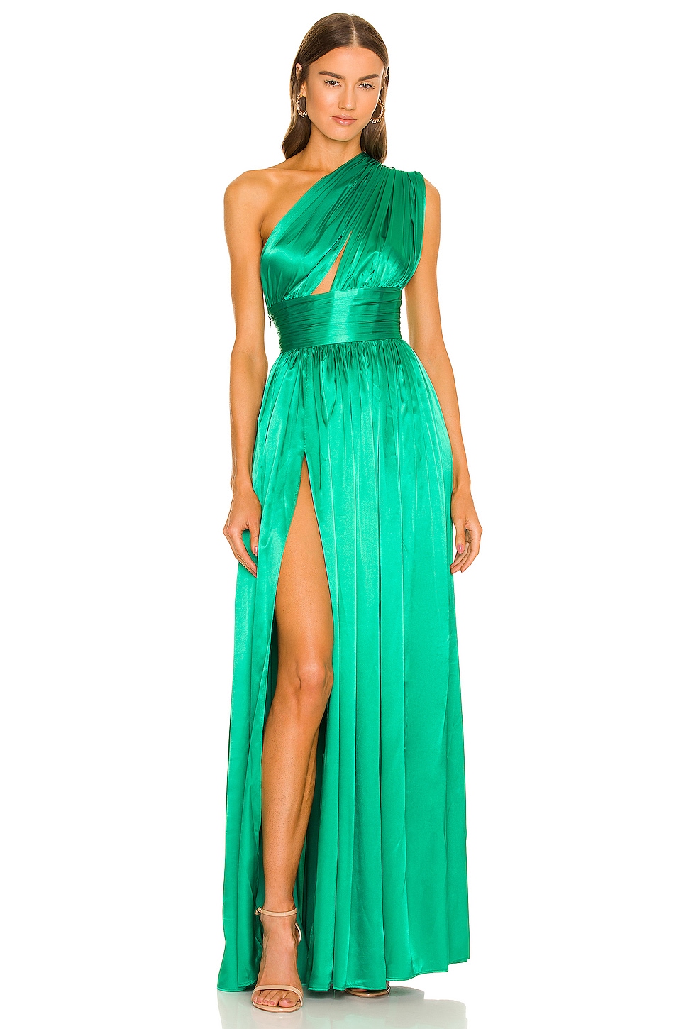 Bronx and Banco Camilla Gown in Emerald | REVOLVE