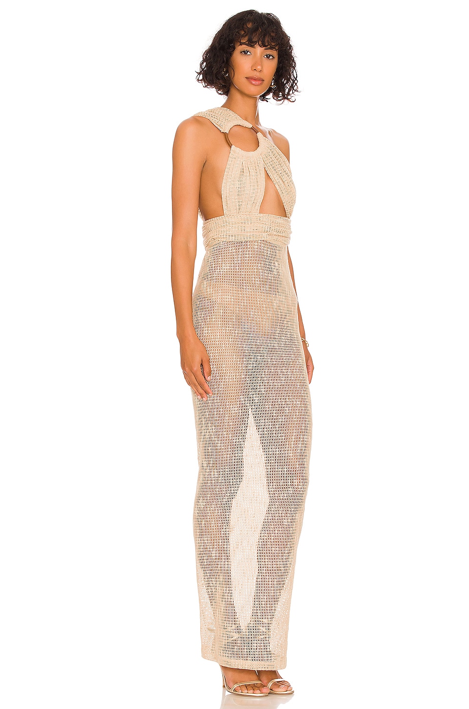 Bronx and Banco x REVOLVE Gabriella Dress in Beige