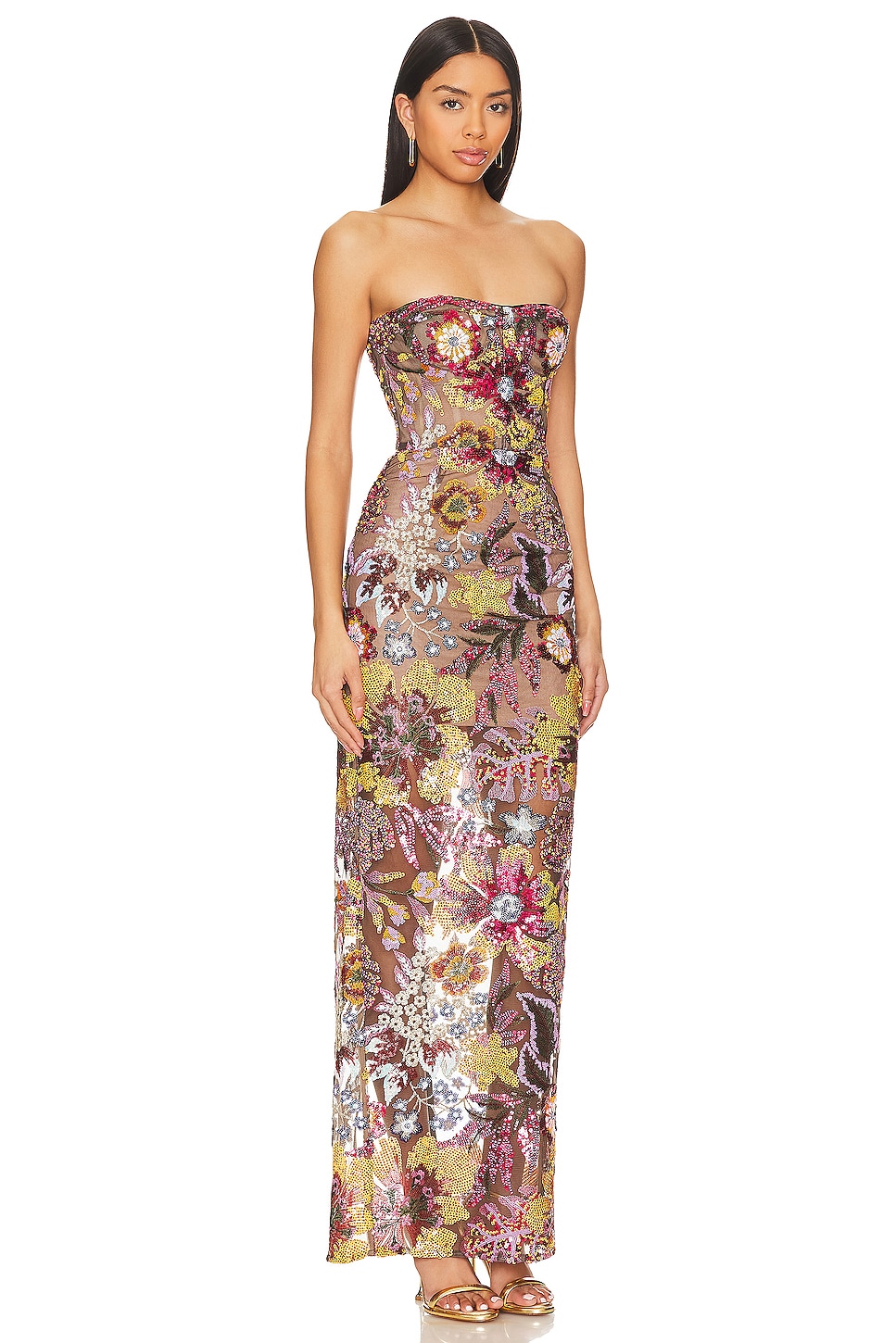 Bronx and Banco Dahlia Maxi Dress