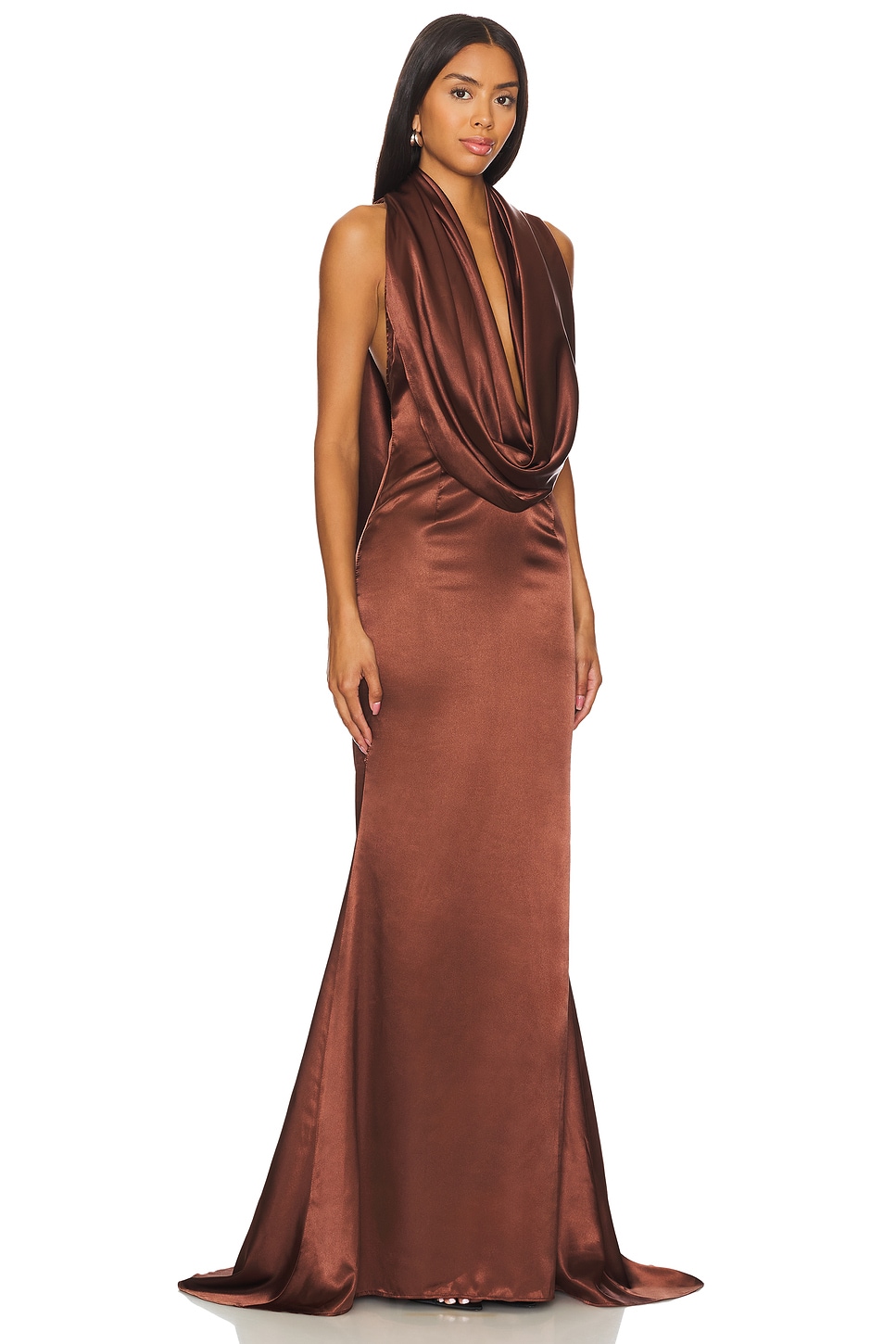 Bronx and Banco Olivia Hooded Gown