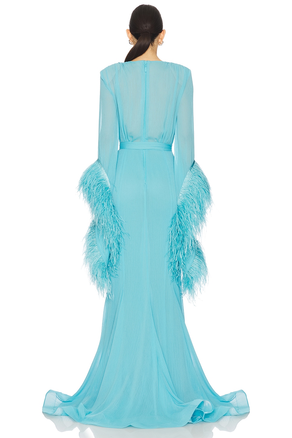 Geisha V Neck Gown