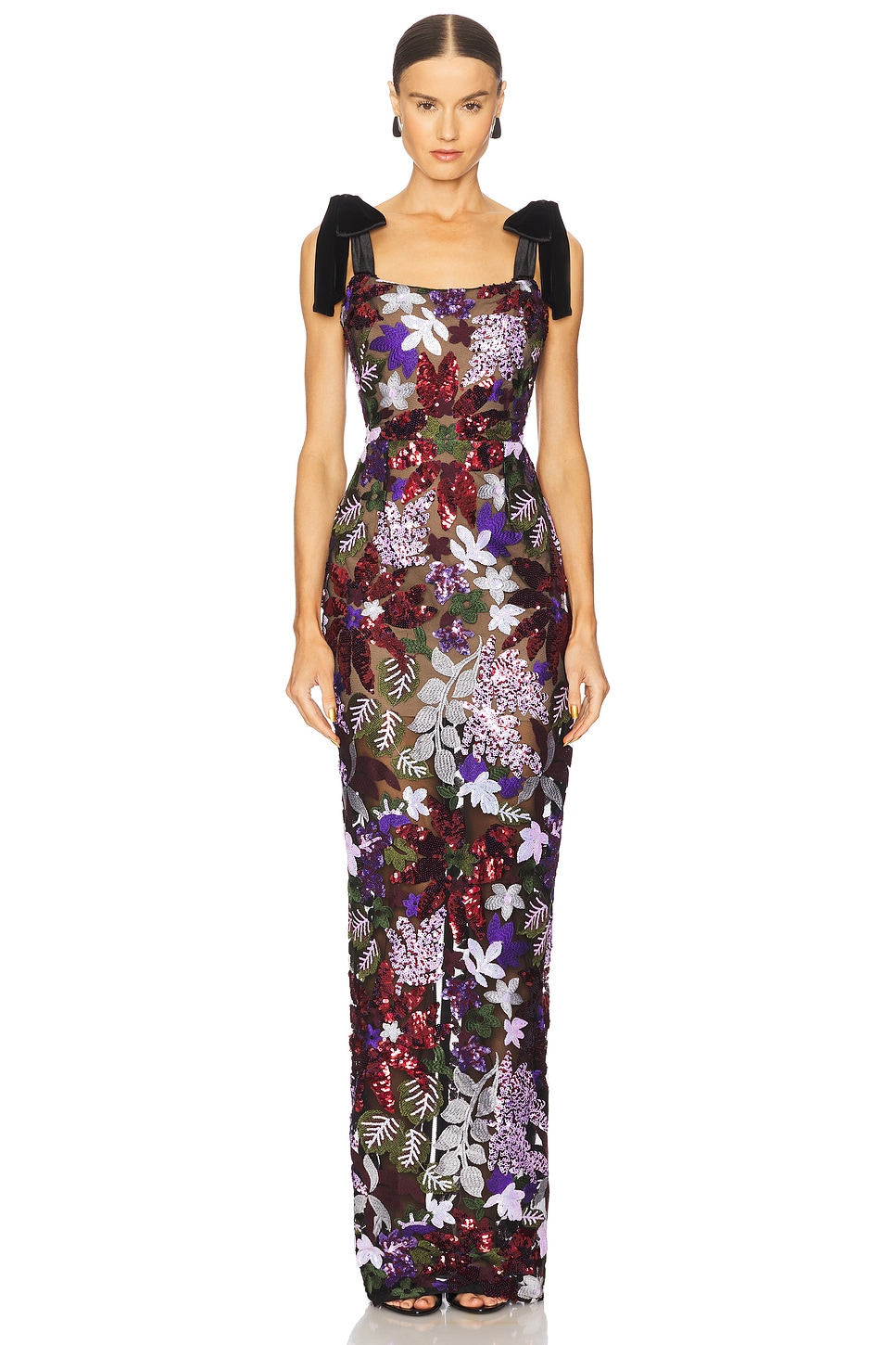 Bronx and Banco Dahlia Maxi Dress in Purple Multi | REVOLVE