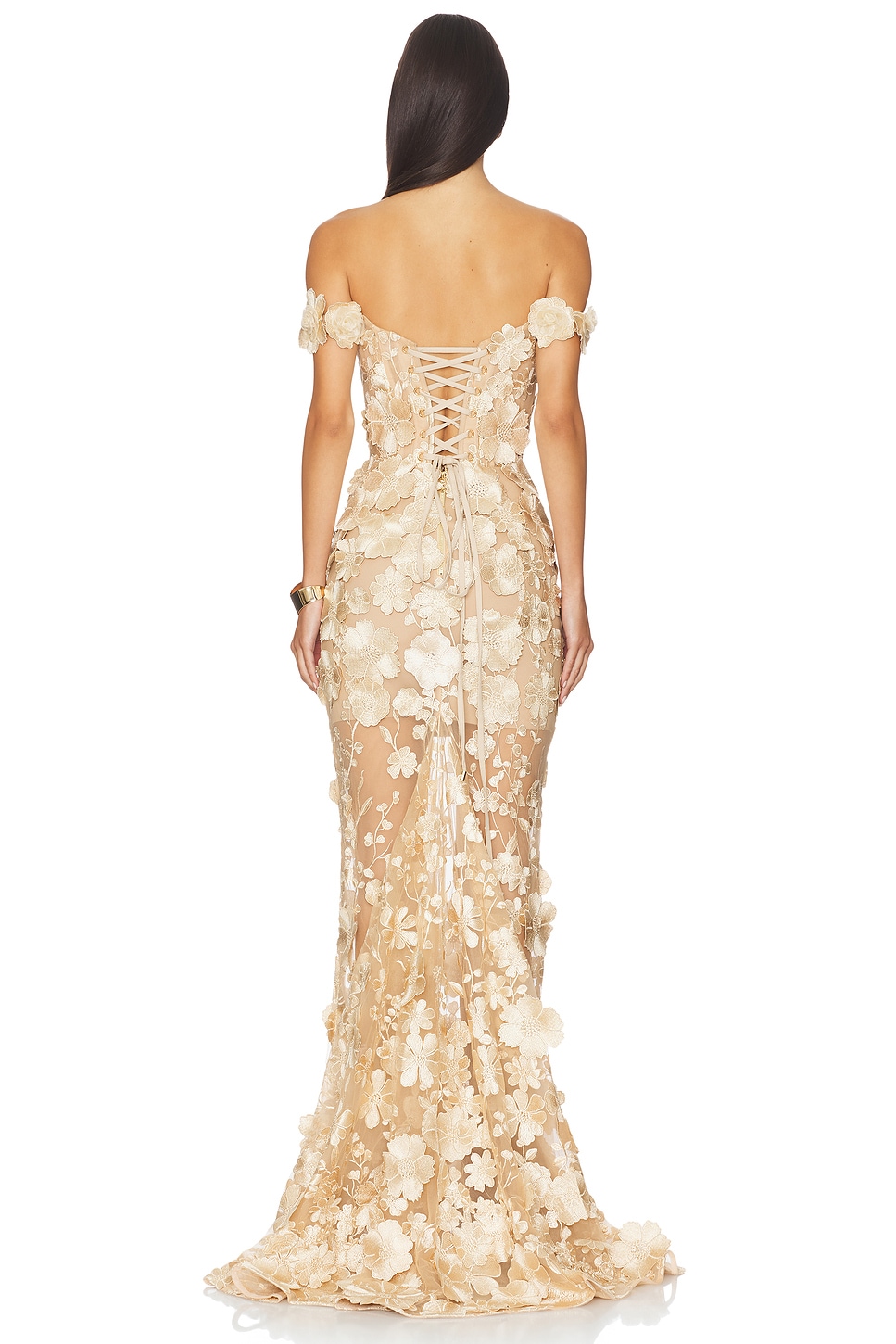 Jasmine Off The Shoulder Gown