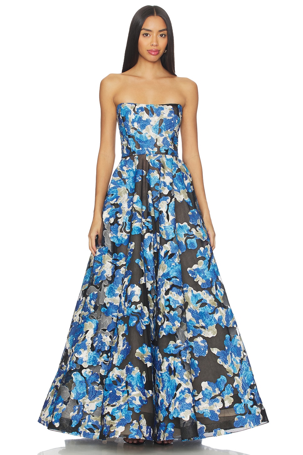 Bronx and Banco Cassandra Maxi Dress in Blue Multi | REVOLVE Bronx and Banco Cassandra Maxi Dress in Blue Multi | REVOLVE