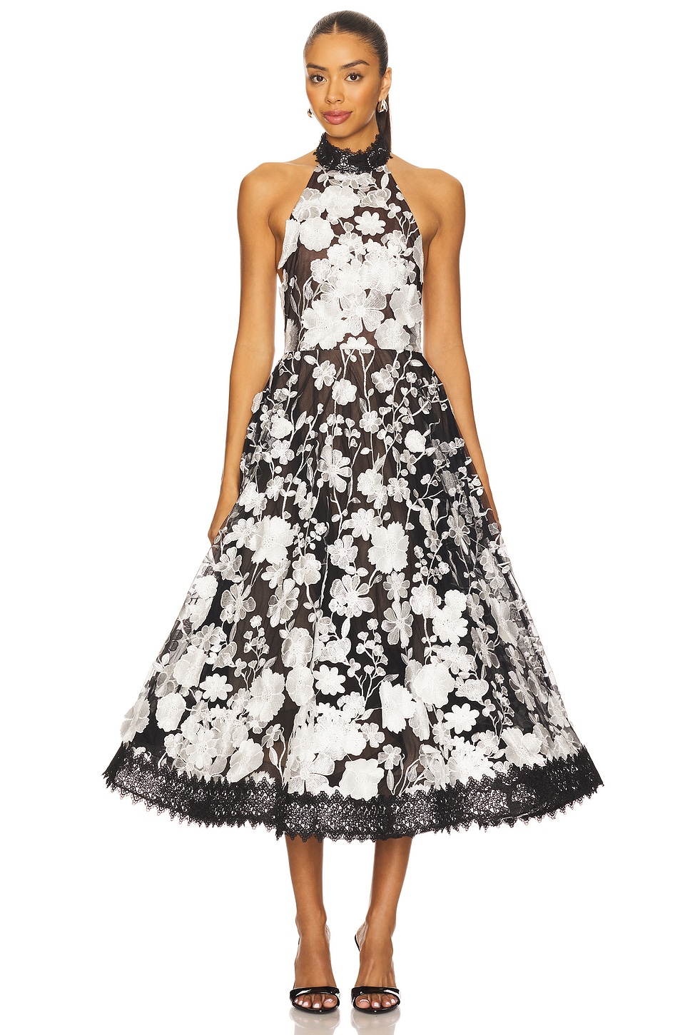 Greta Bouquet Midi Dress