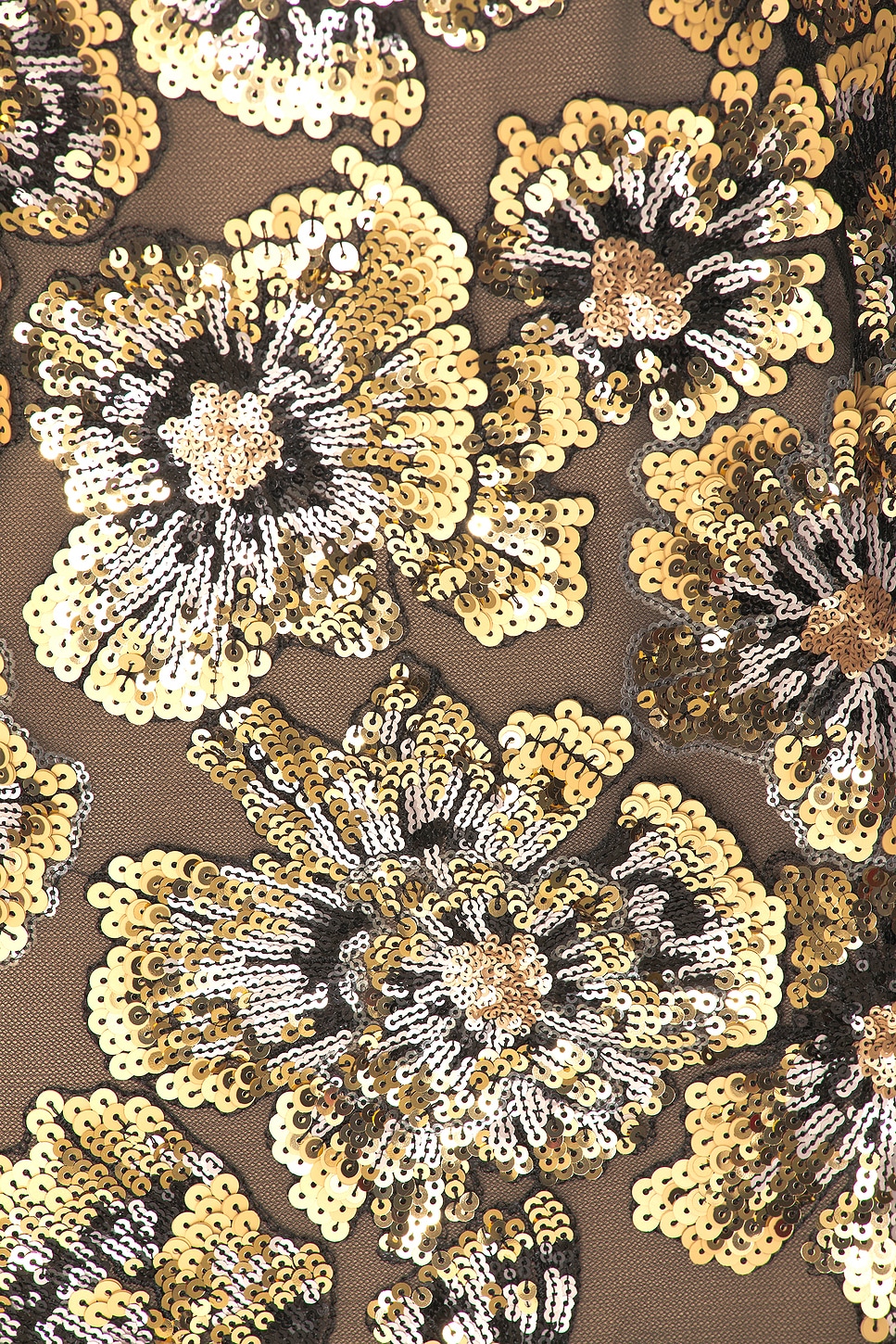 allegra gold sequin maxi dress Allegra Gold Sequin Maxi Dress main image 1