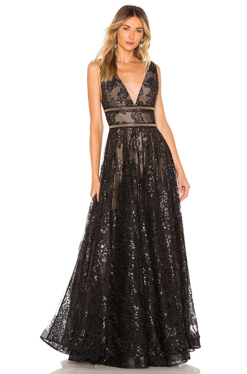 bronx and banco bohemian gown