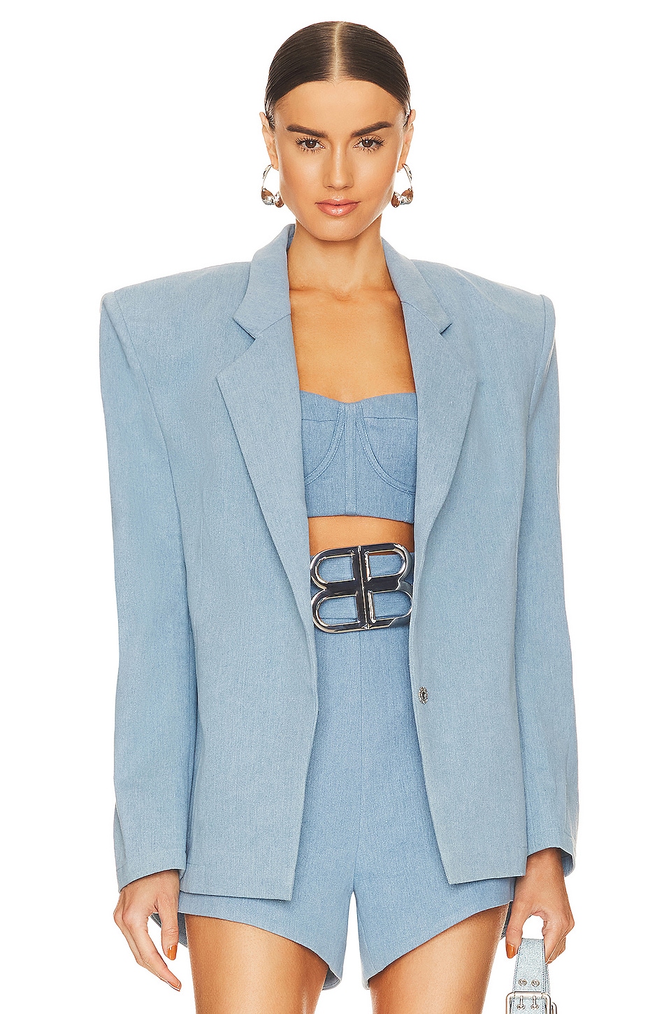 Bronx and Banco Britney Denim Blazer