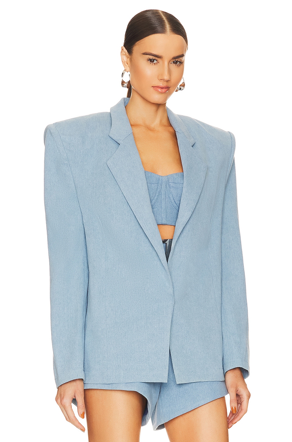 Bronx and Banco Britney Denim Blazer thumbnail