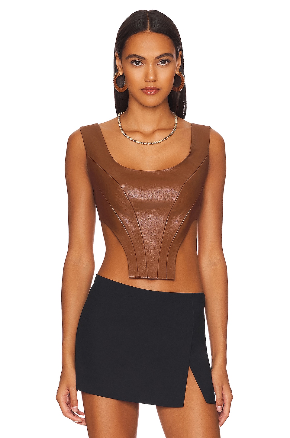 Bronx and Banco Leon Top in Brown | REVOLVE