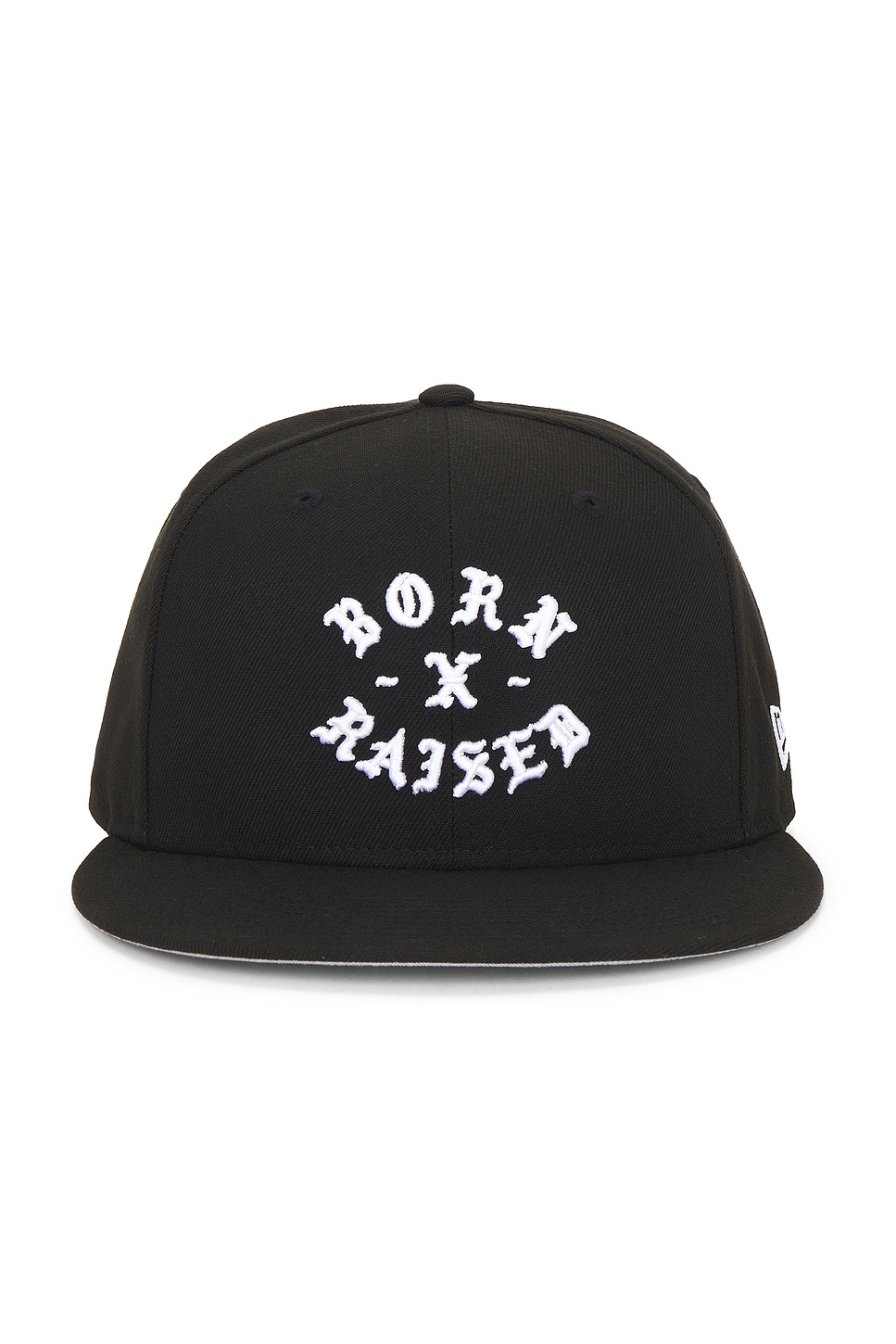 Born x Raised New Era Fitted Rocker Hat in Black & White | REVOLVE