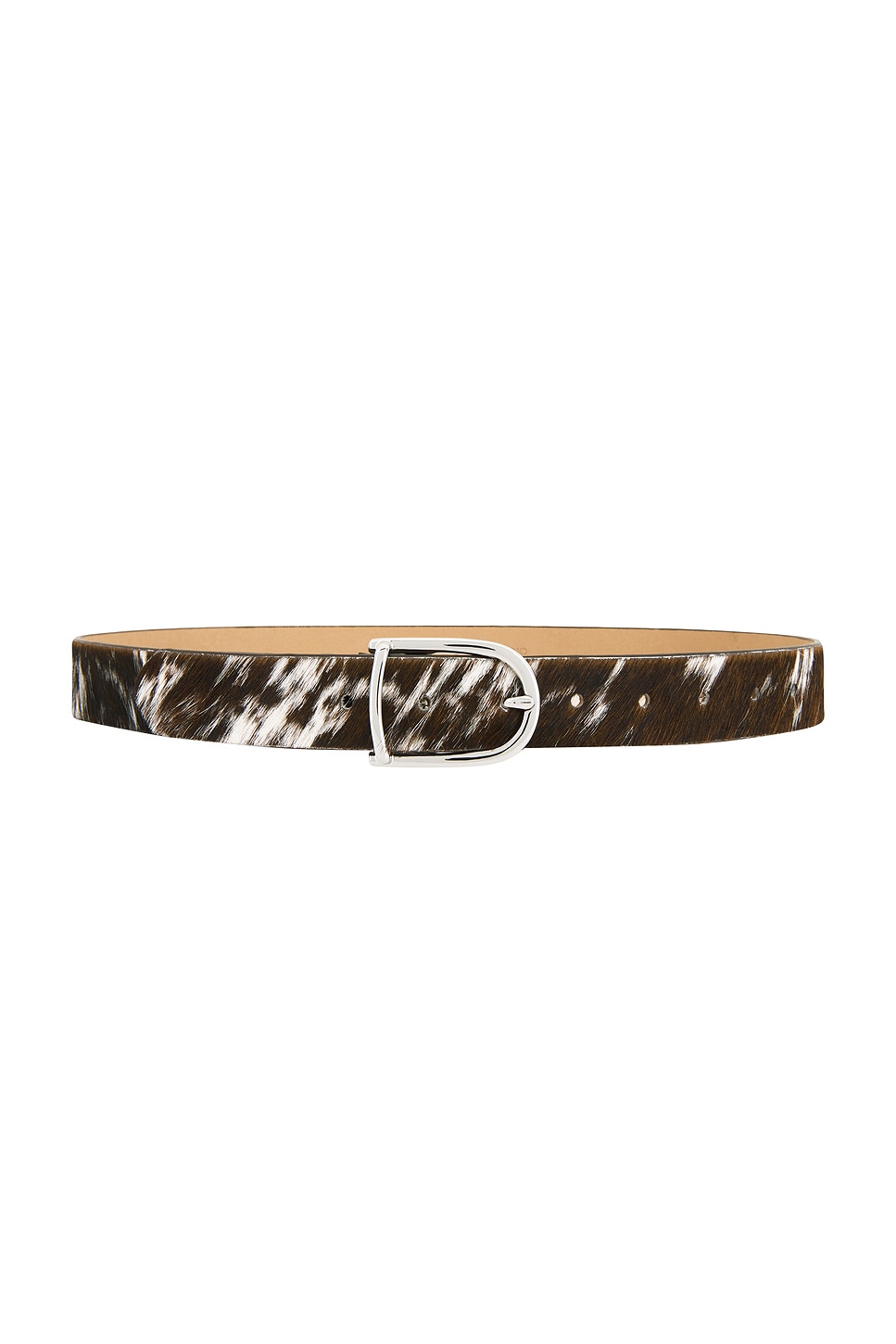 BLACK SUEDE STUDIO Frame Belt in Cowhide | REVOLVE display picture 2