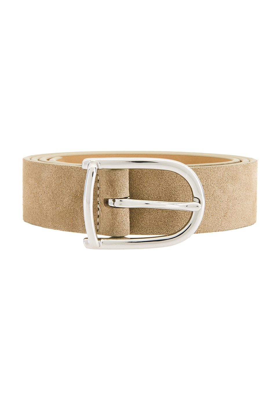 FRAME Suede Belt Azure Blue Suede Frame Swirl Belt – Elliot Rhodes Ltd main image 4