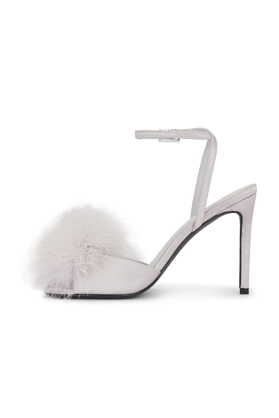Black Suede Studio Rocca Sandal