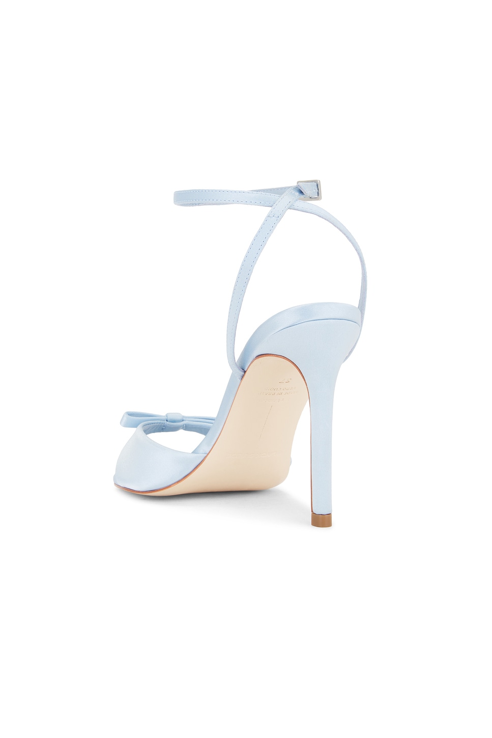 Black Suede Studio Albie 100 Bow Sandal thumbnail