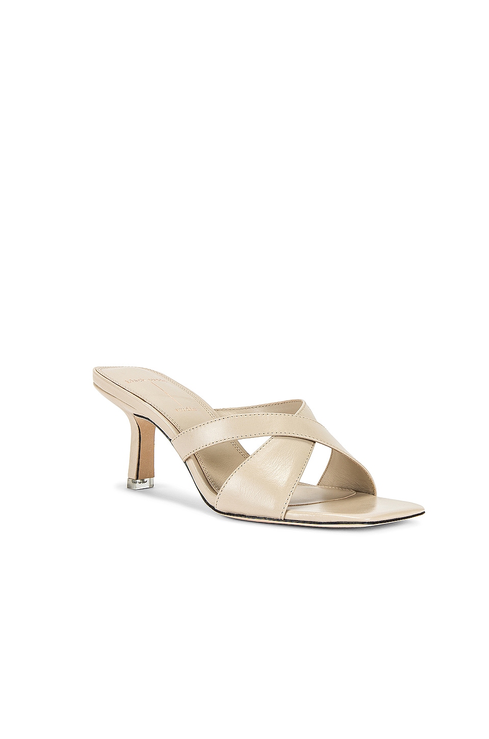 BLACK SUEDE STUDIO Felicia Sandal in Coconut