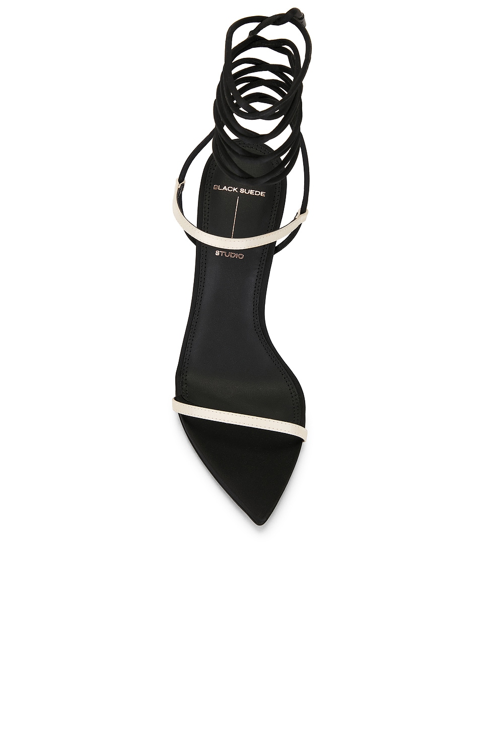 Black Suede Studio Lauren 100 Sandal thumbnail