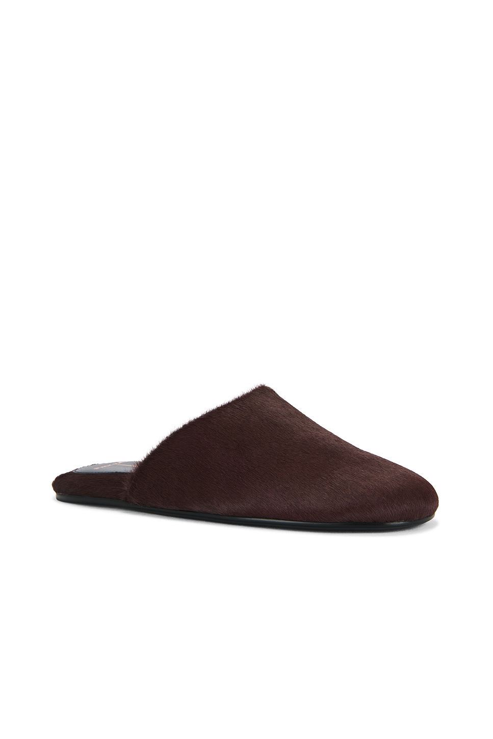 Black Suede Studio Sona Flat