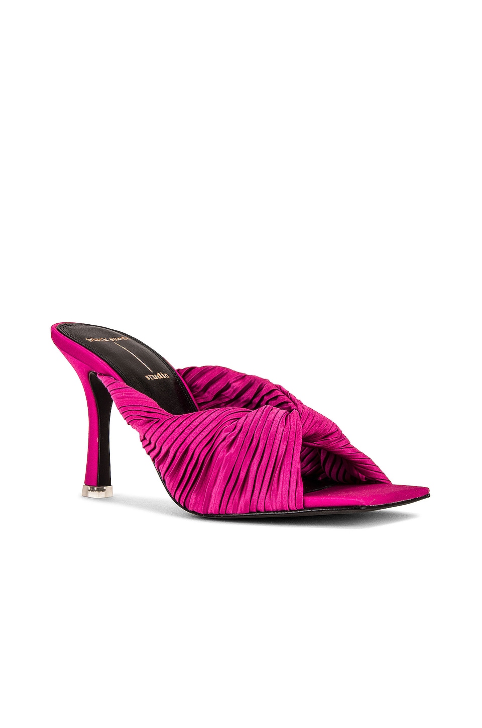 BLACK SUEDE STUDIO Liliana Heel in Fuchsia