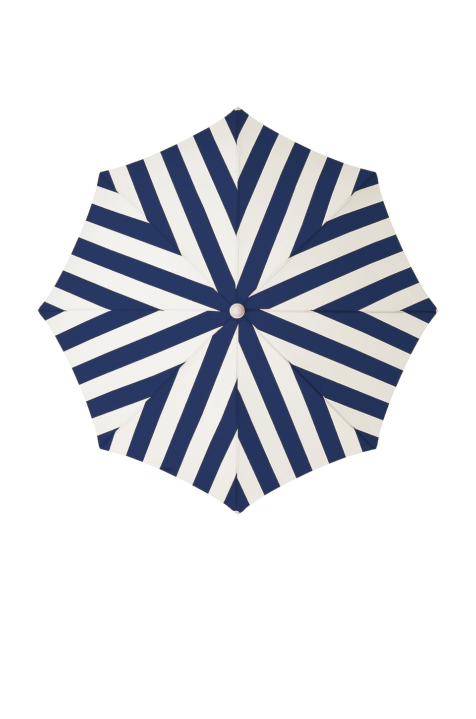 business & pleasure co. Holiday Beach Umbrella in Crew Navy Stripe