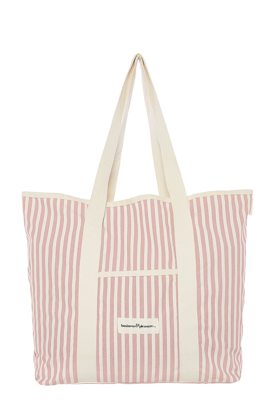 business & pleasure co. The Beach Bag in Laurens Pink Stripe | REVOLVE